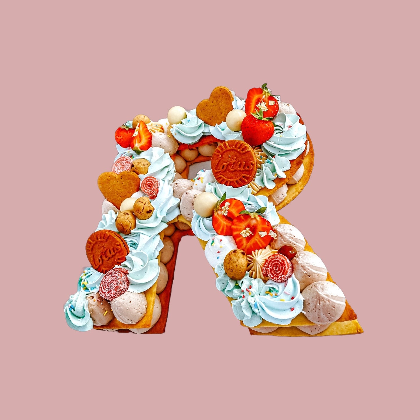 Tarta - De letras