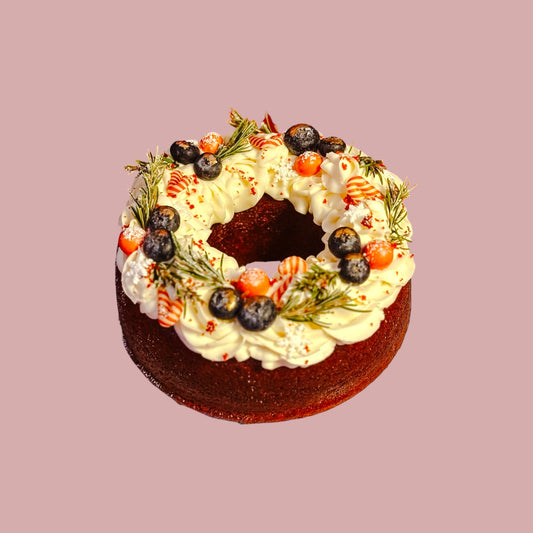 Navidad - Corona red velvet