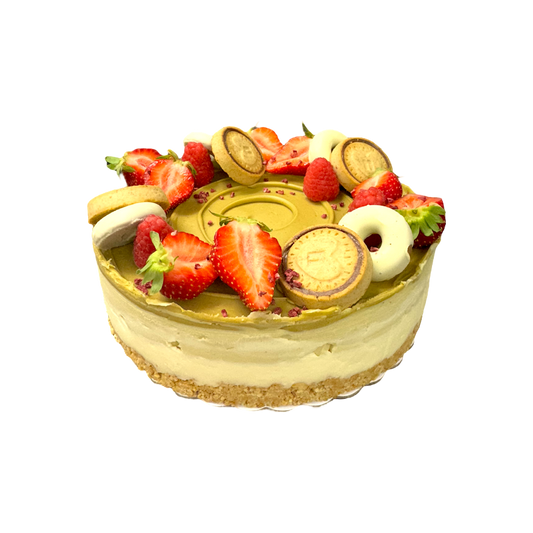 Tarta - Pistacho y chocolate blanco